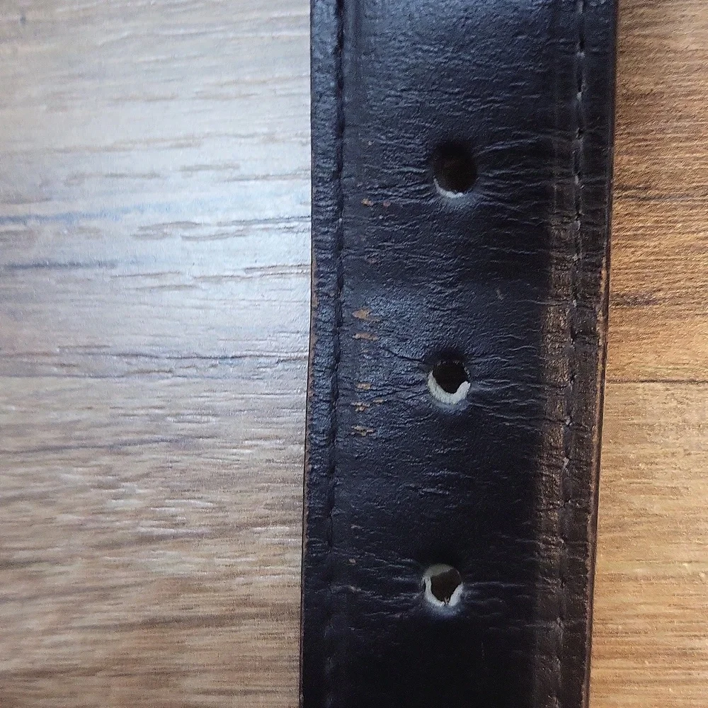BOY'S LEVI'S Brown Black Reversible Bonded Leather Belt Size S 22-24